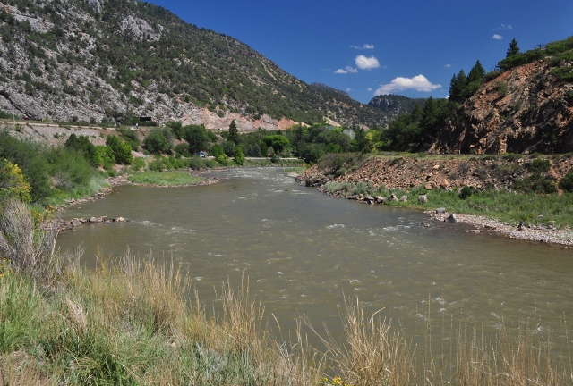 the Glenwood Canyon bike path